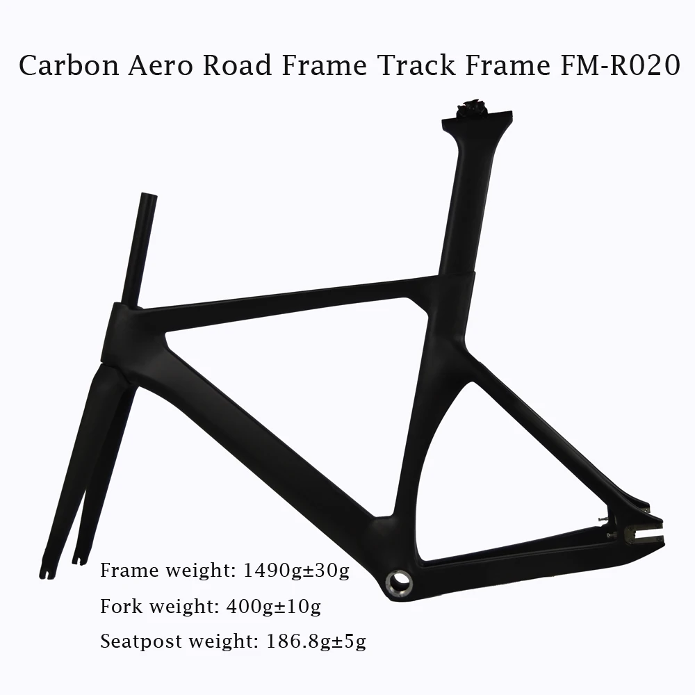 2016 road aero bike frame fixed gear aero road frame carbon track frame