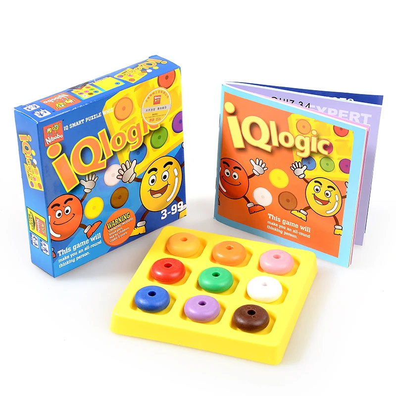 

IQ Logic Puzzle Kids Educational Mind Brain teaser Game Gift for Children
