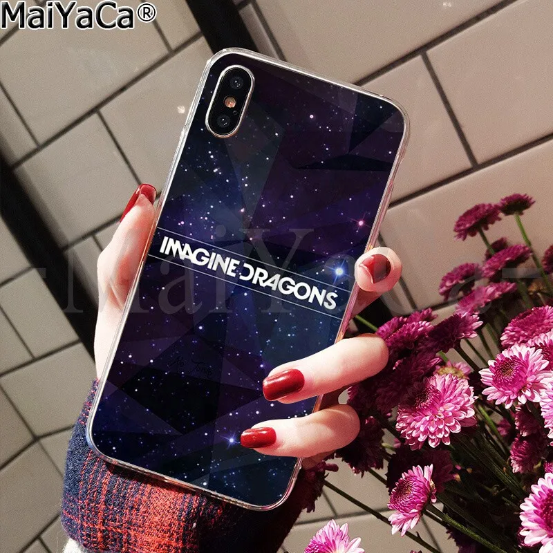 MaiYaCa imagine Dragon Ночная музыка DIY печать рисунок чехол для телефона чехол для Apple iPhone 8 7 6 6S Plus X XS MAX 5 5S SE XR - Цвет: A8