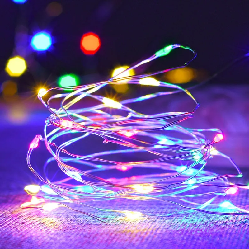 5M / 10M LED holiday light Waterproof Battery Operated USB LED Copper Wire String Fairy Light Strip Lamp Xmas Home Party 5M / 10M LED holiday light Waterproof Battery Operated USB LED Copper Wire String Fairy Light Strip Lamp Xmas Home Party