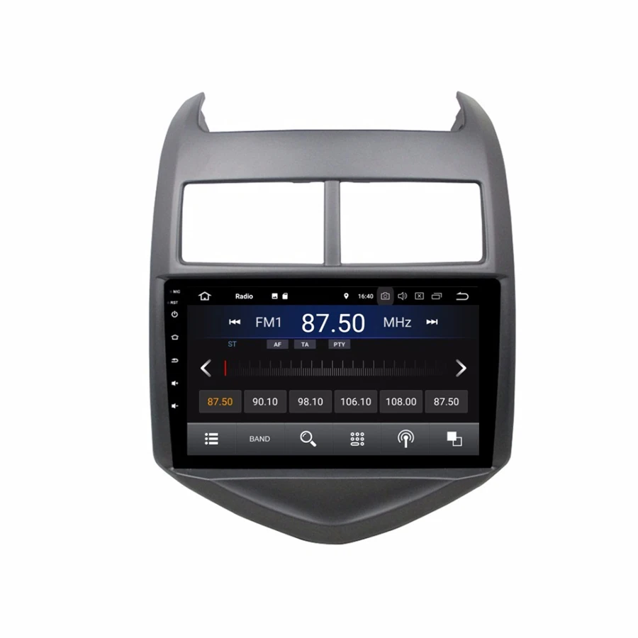 Perfect ELANMEY premium car gps navigation For Chevrolet AVEO 2011-2015 8-core android 8.0 CAR DVD player multimedia radio 4G head unit 3