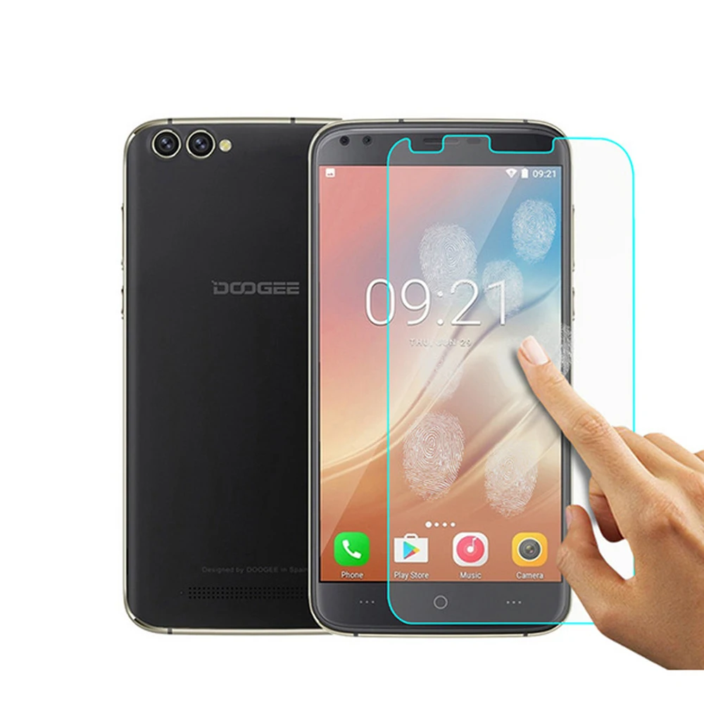 Защитное стекло закаленное 2.5D HD Для Doogee X30 550 Y300 X5 Max U7 Plus Pro Y6 Y6C|Защитные стёкла и