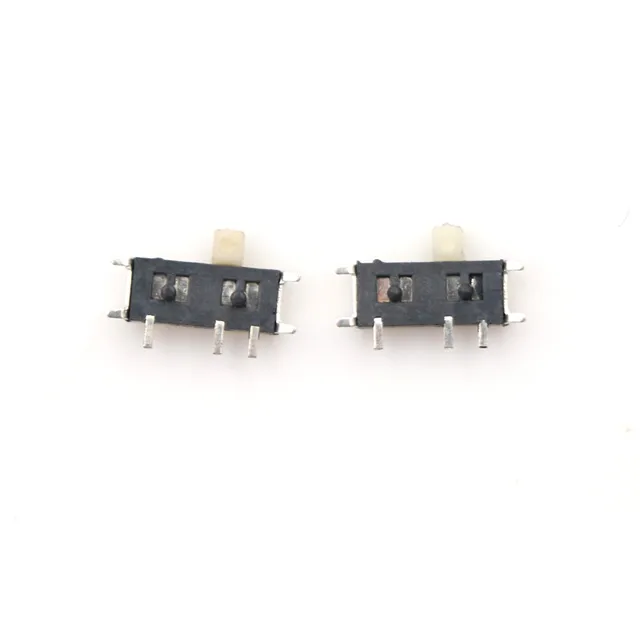 7 pin mini slide switch on off 2position micro slide toggle switch slide on lights