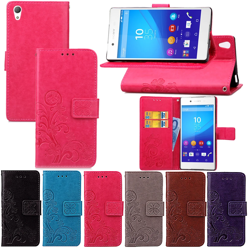 Luxury Flip Mobile Phone Cases Cover For Sony Xperia Z3+ E6553