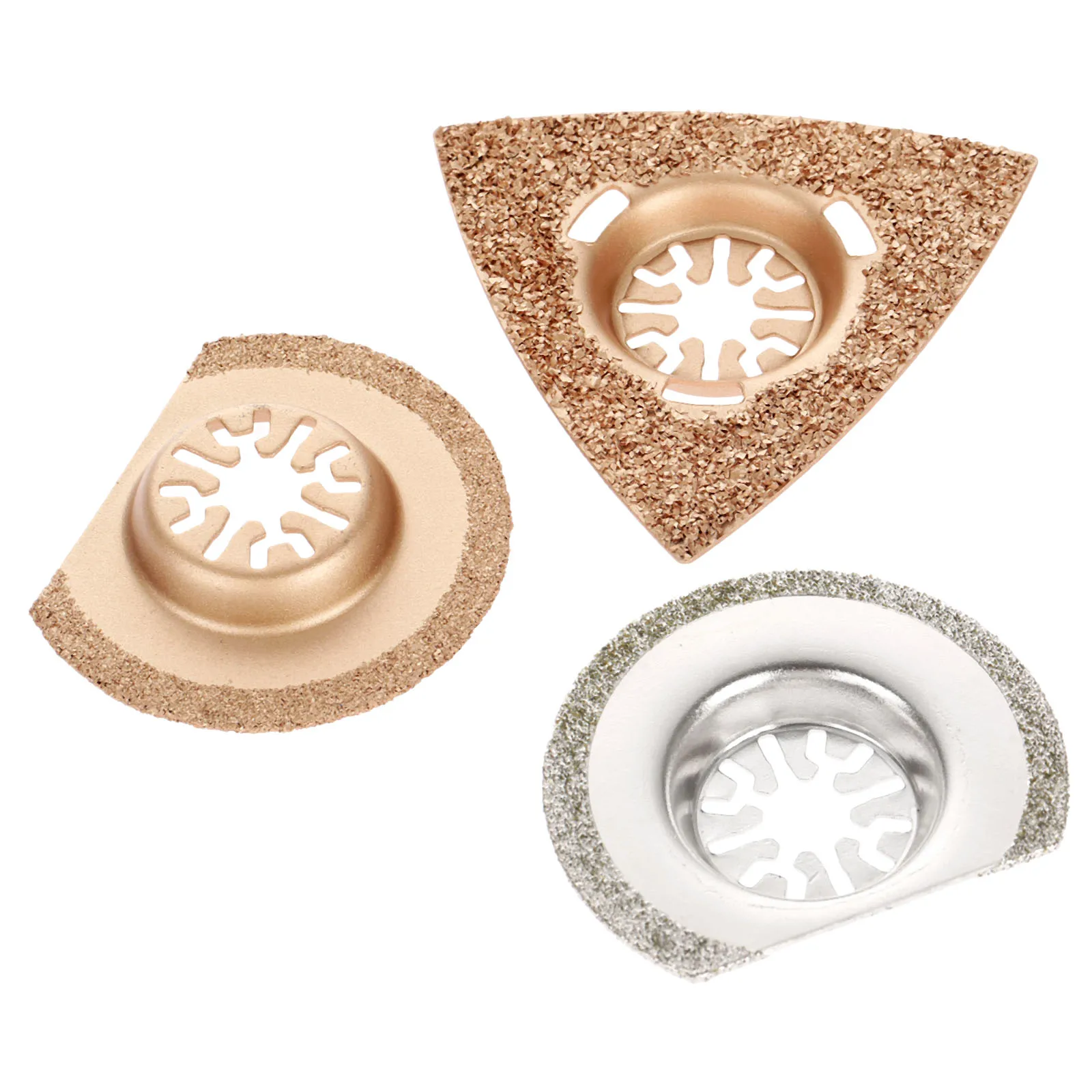 3Pc Dremel Accessories Diamond Carbide Oscillating Multitool Saw Blade