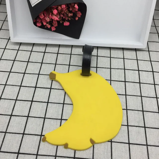 Travel Accessories Creative Luggage Tag Animal Cartoon Silica Gel