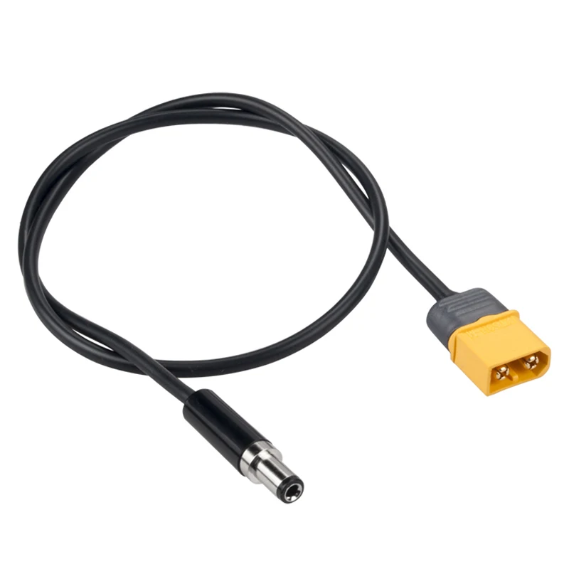 

1PCS Fat Shark Skyzone 03 Battery Convert Cable 24AWG Charging Adapter XT60 to DC 5.5 2.1mm Male Plug Connector 50/150cm