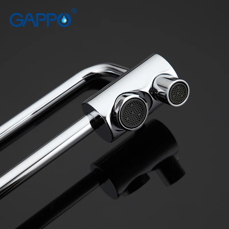  GAPPO 1set water mixer tap kitchen sink faucet torneira 360 Brass kitchen Mixer drinking water save