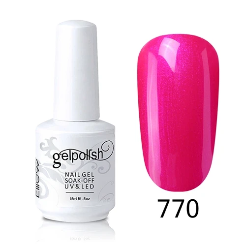 Elite99 15 пилка для ногтей стойкий Гель-лак для полировки ультрафиолетовая и Светодиодная лампа лак для ногтей DIY лак для ногтей инструменты для маникюра - Цвет: GNS770