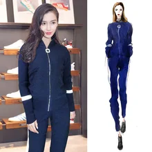 Autumn Women 2019 New European Goods Tide Air Small Sport Suit Knitted Two-piece Set Pants Set suit women set sexy fashion suit цена Autumn Women 2019 New European Goods Tide Air Small Sport Suit Knitted Two-piece Set Pants Set suit women set sexy fashion suit цены онлайн