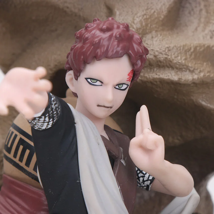 17 см Гаара фигурка героя аниме Наруто Uzumaki Naruto Gaara песок гроб казекаге Toynami ПВХ