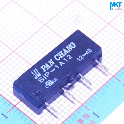 

10Pcs 12V SPST Miniature Reed Relay Switch On PCB