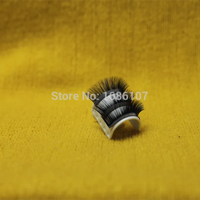 Murah Semua Ukuran J B C D Curl 4 Pcs lot Menarik Bulu Mata Ekstensi Ciglia Finte Individu Faux Falsa Ekstensi Bulu Mata