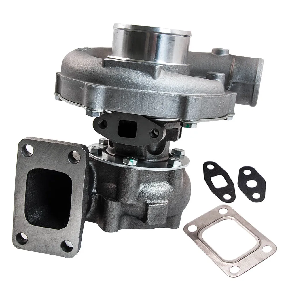 Турбокомпрессор T3/T4T04E для двигателей Ford Dodge 1 6 2 5 л A/R .50 турбина A/R. 57 oil cool bolt T3