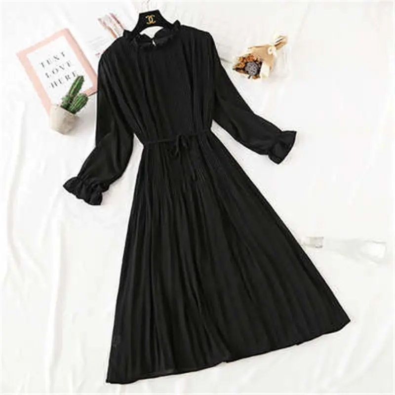 

2019 spring Vintage Chiffon Floral Midi Dress Plus Size Maxi Boho Dresses Elegant Women Party Seven-quarter sleeve Dress Vestido