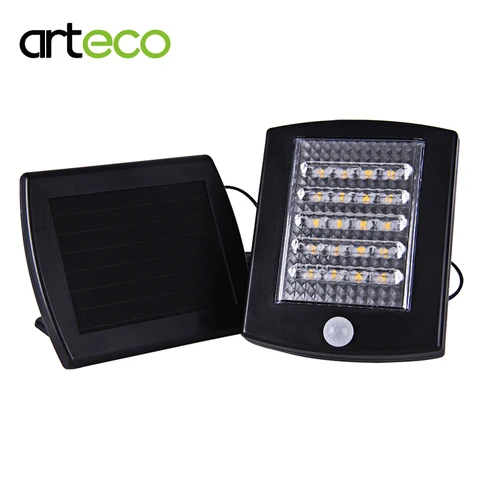 Movido a Energia Sensor de Luz da Rua Holofotes de Segurança Solar da Lâmpada do Jardim ao ar Lâmpada de Parede de Emergência Solar Leds Garagem Livre 20