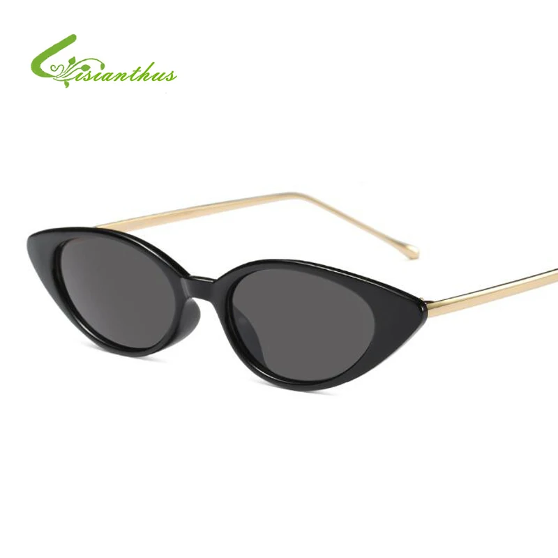 Vintage Sunglasses Women Cat Eye Eyewear Brand Designer Retro Small Frame Metal Sunglasses Female UV400 Sun Glasses Gafas De Sol