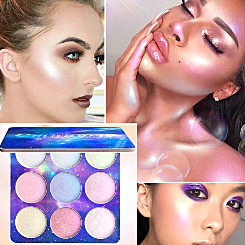 

Cmaadu Make Up Chameleon Highlighter Palette Starry Sky Series Powder Brighten Shimmer Glow Kit Makeup High-gloss Eye Shadow New