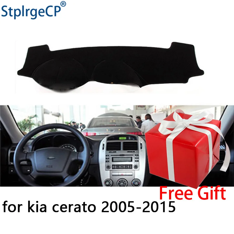 Коврик для приборной панели kia cerato 2005-2015 защитный коврик накидка подушка наклейка
