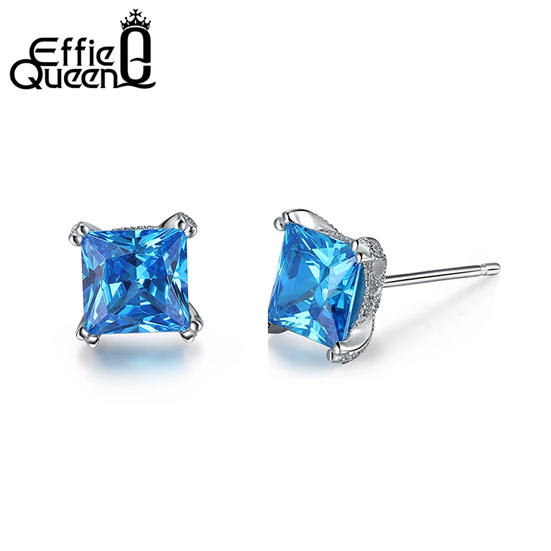 Effie Queen романтические ювелирные изделия 2019 серьги гвоздики для свадьбы