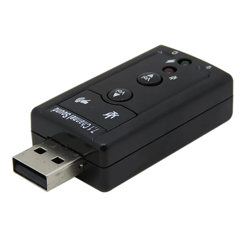 Аудио Usb 7,1 Canali Esterna 3d звук Adattatore Pc ноутбук карта адаптер Bluetooth музыкальный приемник