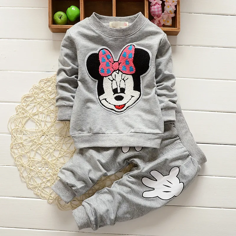 Toddler Kids Baby Girls Winter Outfits Warm Panda Hoodie Coat+Pants Clothes