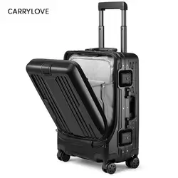 CARRYLOVE Бизнес поездки, мода, высокое качество noble18/20/22/24/26 inch размер ПК Чемодан подходит для коротких поездок чемодан