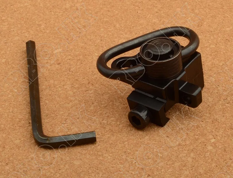 

Sparta qd gun sling multiple links all steel swivels with 20mm picatinny weaver rail mount M7671