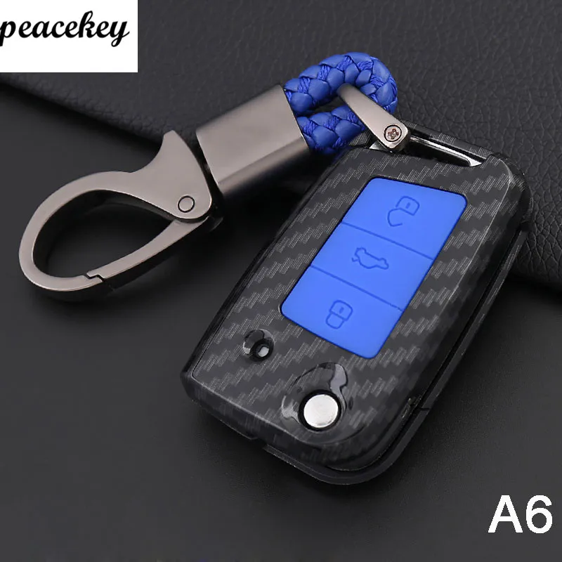 Чехол для ключа автомобиля VW Volkswagen Golf 4 5 6 Bora Jetta POLO Passat B5 B6 Skoda Superb Octavia Fabia SEAT Ibiza