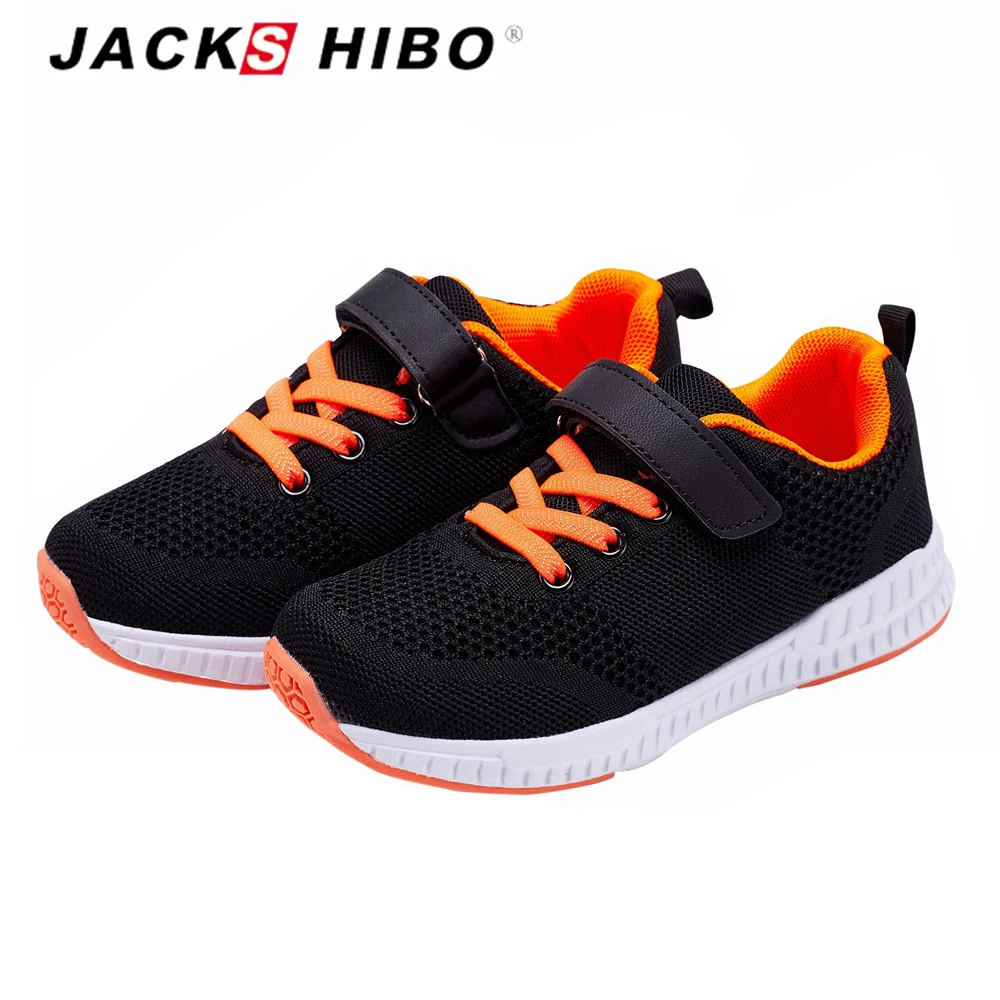

JACKSHIBO New Spring Shoes for Kids Sneakers Outdoor Running Sneakers for Girls Breathable Colorful Sports Shoes for Young Child