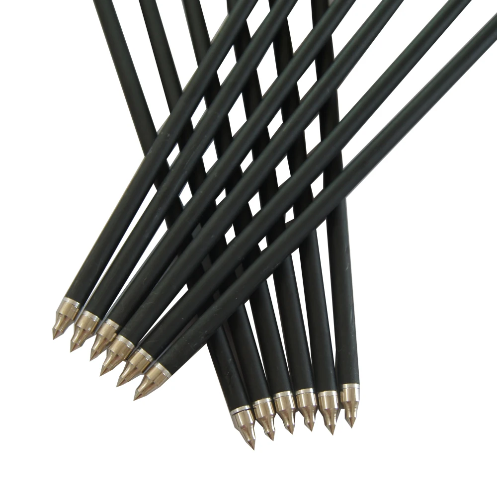 

100PK Archery crossbow arrows 8.8mm 20 inch mixed carbon fiber crossbow bolts