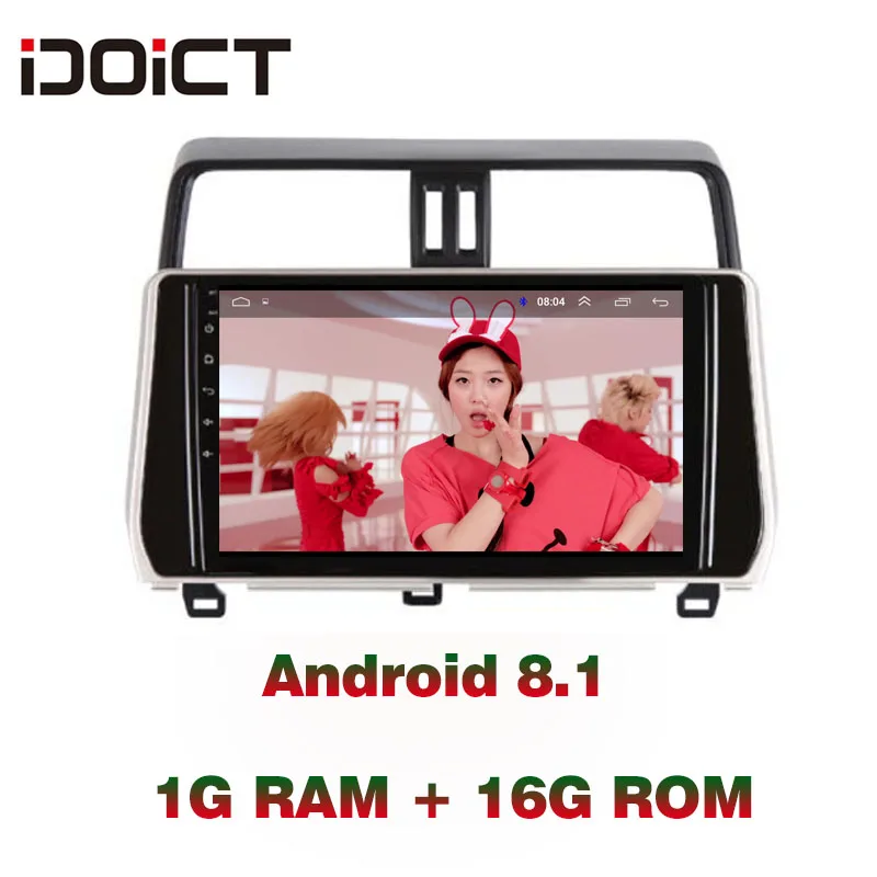 IDOICT Android 8.1 Car DVD Player GPS Navigation Multimedia For Toyota Land Cruiser Prado 120 Radio 2018 car stereo IDOICT Android 8.1 Car DVD Player GPS Navigation Multimedia For Toyota Land Cruiser Prado 120 Radio 2018 car stereo
