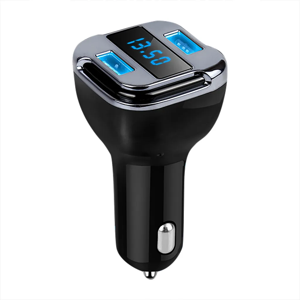 

Car FM Transmitter Car GPS Tracker Locator real-time Tracking Device Dual USB Charger Voltmeter