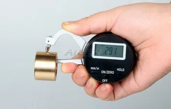 

Digital display external gauge thickness gauge portable wall thickness gauge 0-25mm pipe thickness steel plate lens wall thickne