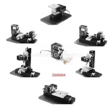 60W Electroplated Metal 6 in 1 lathe TZ6000MP Mini 6in1 lathe Machine 60W 12000rpm DIY metal