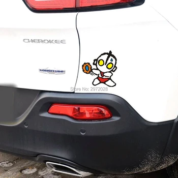 

10 x Newest Design Cartoon Altman Auto Decal Set Scratch Covering Car Sticker Car Bumper Body Decal Creative Pattern Vinyl