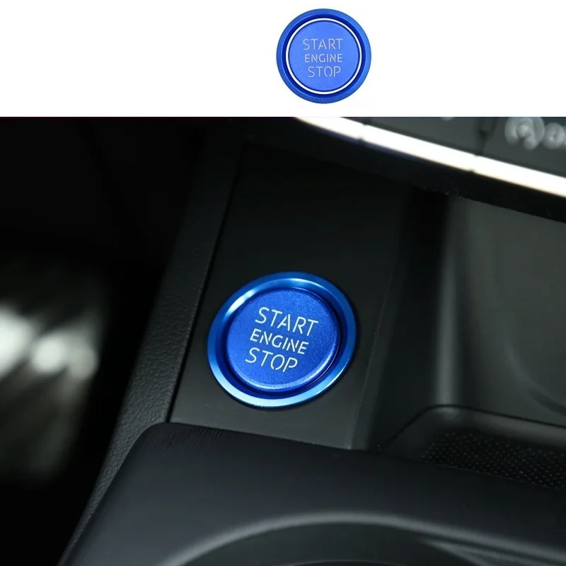 

Car Ignition Button Interior Durable Automobile Modified Automovil Trim Accessories Protecter Covers Modification 18 FOR Audi A5