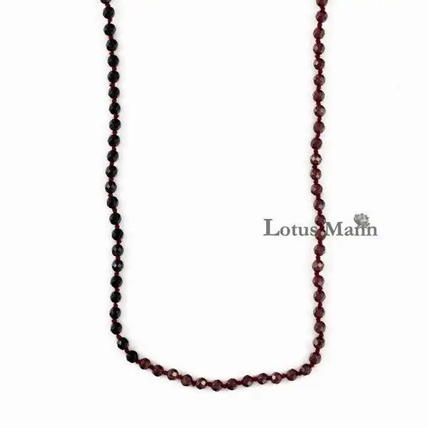 Ожерелье с гранатом Lotus Mann|necklace necklace|necklace mixgarnet necklace |