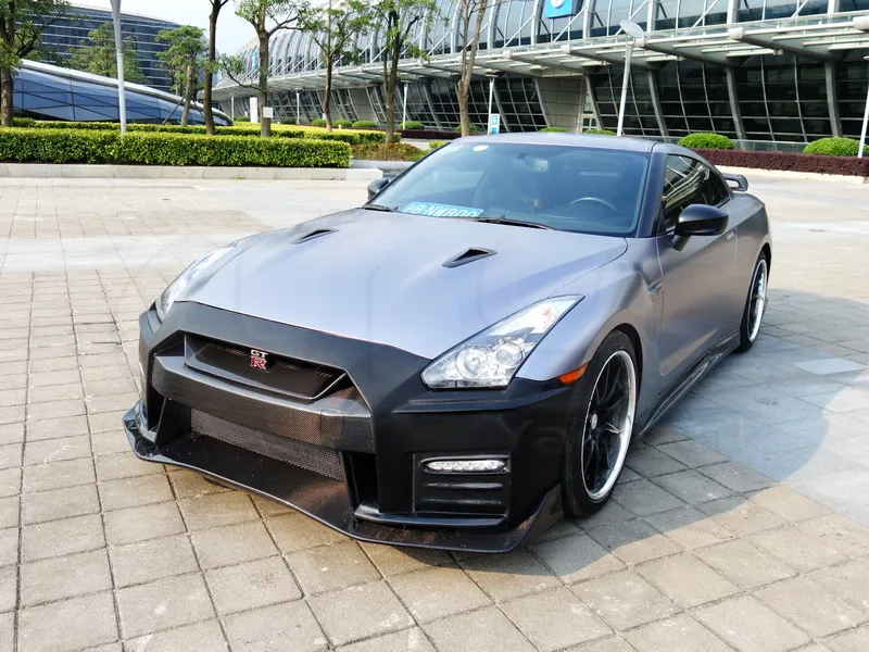 2008-2015 Nissan R35 GTR 2017Nismo Style Front Bumper PCF (103)