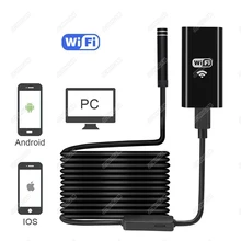 1/2/3,5/5 м 8 мм 720 P 2MP Универсальный Wifi Android эндоскоп осмотр USB бороскоп трубка змея мини камера Micro Cam для Iphone PC