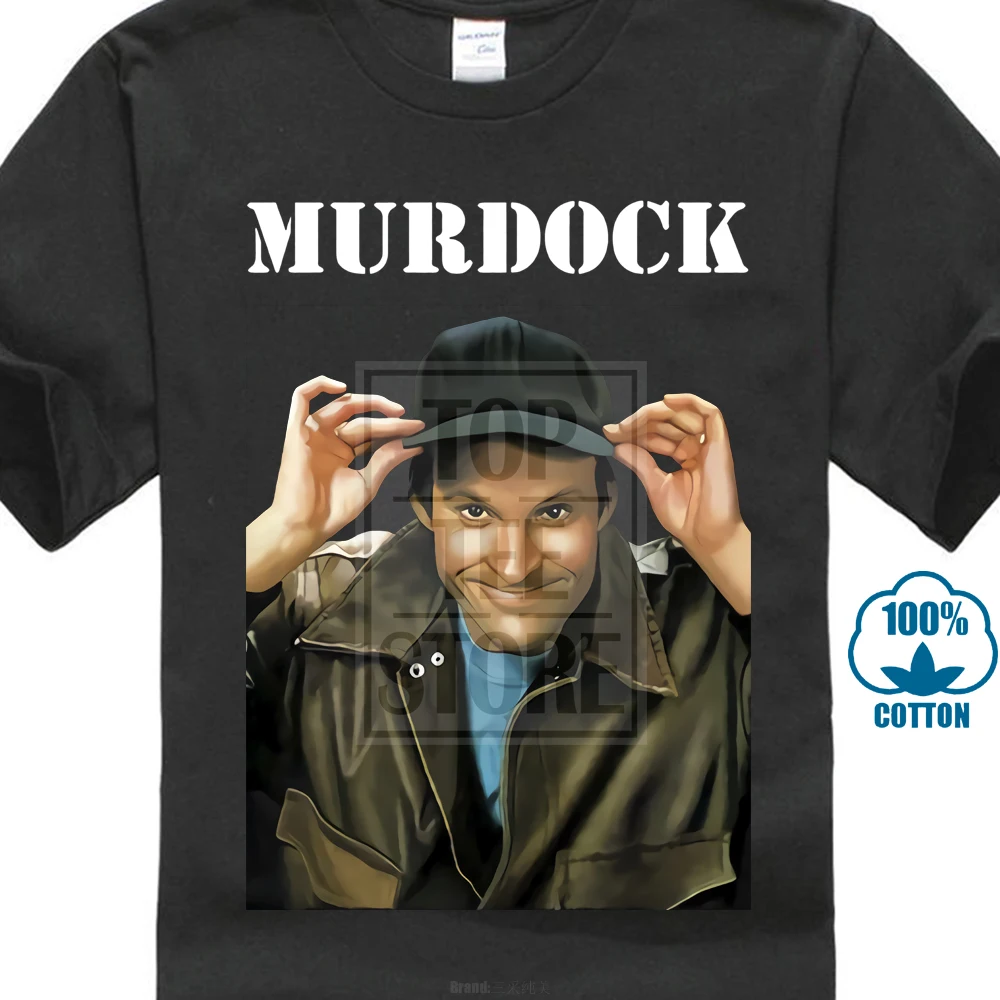Футболка A Team Murdock V11 черный графит темно-синий красный все размеры от S до 4Xl |