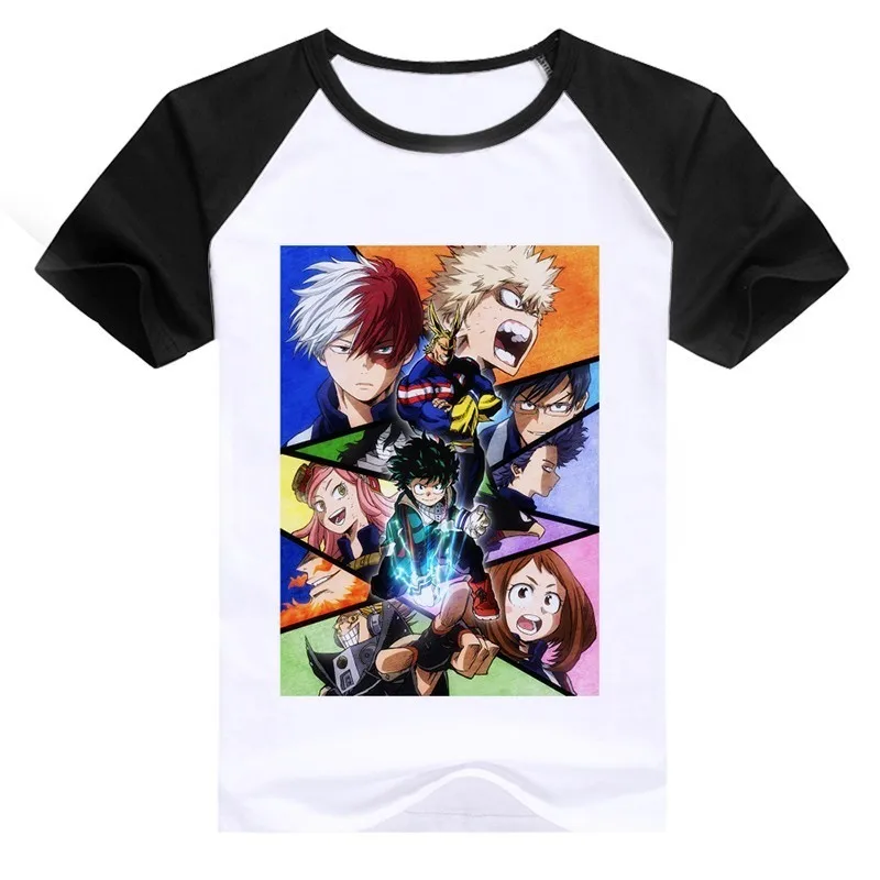 Newest Boku No Hero Academia Cosplay T Shirts Man Clothing Funny Cartoon My Hero Academia Print Japanese Anime T-shirt mens Newest Boku No Hero Academia Cosplay T Shirts Man Clothing Funny Cartoon My Hero Academia Print Japanese Anime T-shirt mens