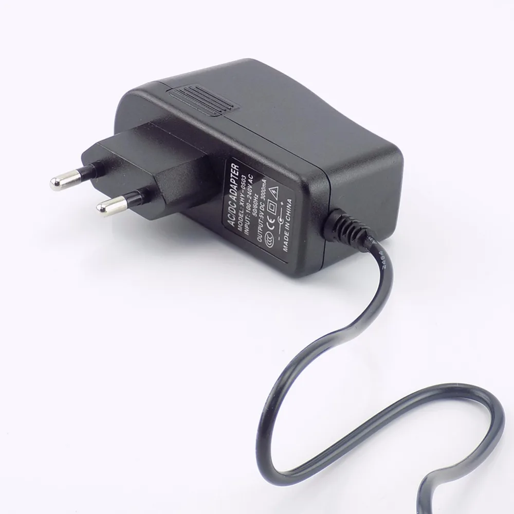 AC DC 5V 3A 3000mA блок питания Micro USB 100-240V зарядное устройство адаптер для зарядки вилка переключатель конвертер для Raspberry Pi Zero Tablet