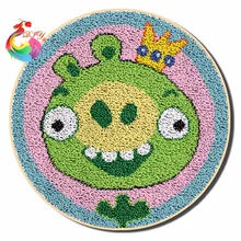 Zestaw igieł do robienia na drutach przędzy do szydełkowania tkaniny do szycia markery do robienia na drutach zestawy do haftu zatrzask haka dywan zestawy(China)