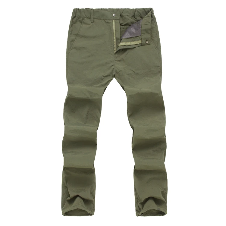 Calças dos Homens Pant à Prova Água ao ar Trvlwego Caminhadas Verão Secagem Rápida Respirável Dwaterproof Livre Trekking Viagem Distante Masculino Calças Tamanho Europeu 2 Esporte e Lazer
