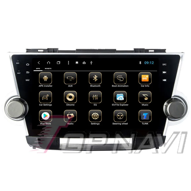 car video recorder mirror For Toyota Highlander 2008