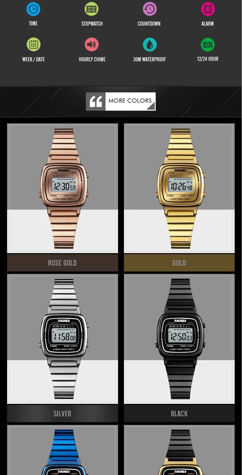 Digitai women watches (3)