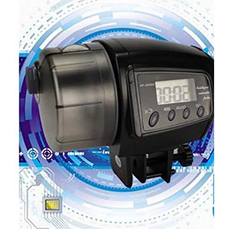 Автоматическая кормушка для рыб Nicrew 100 мл с таймером|automatic fish feeder|fish feederautomatic feeder