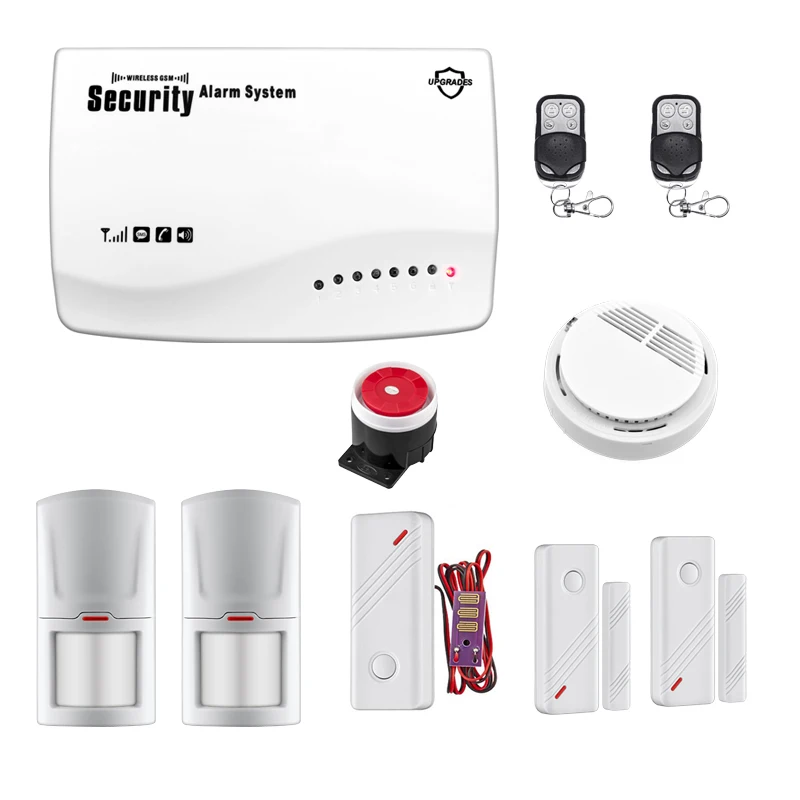 Alarm signals. 433 tech remote sensor. security alarm system.