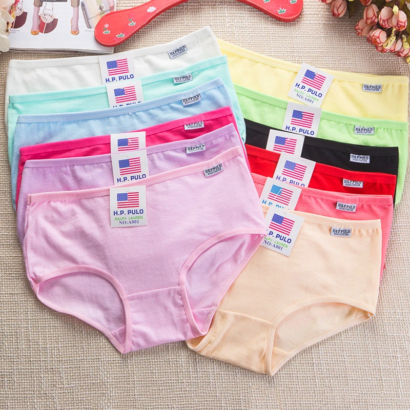 Color del de algodón ropa interior de mujer sra. cintura calzoncillos A001 mayorista|briefs boxer|briefs womenbriefs cotton - AliExpress